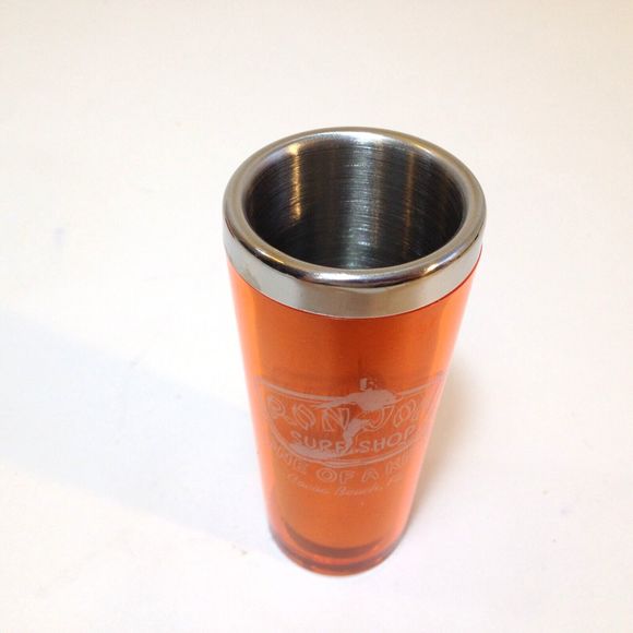 Vintage Ron Jon Surf Shop One of a Kind Shooter Shot Glass Logo Designs - Picture 8 of 10